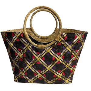 BANAGO Hand Woven Basket Handbag Bayong